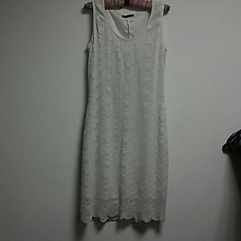 Lace Knee length dress